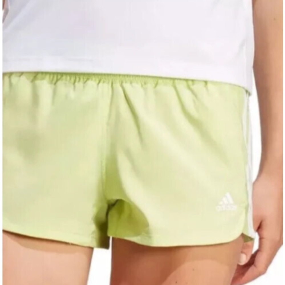 Neon/Lime Green Adidas Shorts